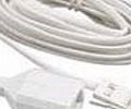Littlebush Systems Limited 20m BT telephone extension [6P4C] cable